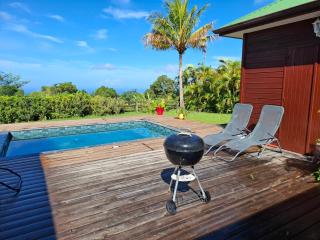 Chalet vue mer, piscine - 8