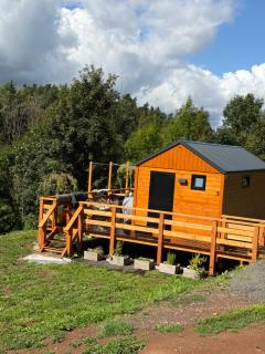 Maringotka pod Kozákovem s ohřívacím sudem - 8