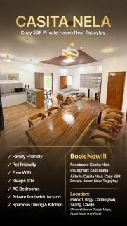 Casita Nela - Cozy 3BR Private Haven near Tagaytay - 7