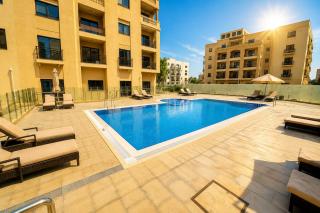 Zen Japandi 1BR, Balcony, Lusail Living - 6