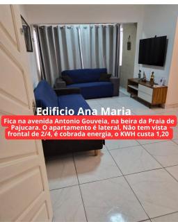 Apartamentos na BEIRA MAR de PAJUÇARA COM 2 QUARTOS- EDIFICIO ANA MARIA- Av Dr Antônio Gouveia 1113- A VISTA DO MAR E MINIMA sendo lateral -Cobramos eletricidade e o consumo é pago ckecaut por kw gasto- FORNEÇO ROUPAS DE CAMA E TOALHAS -Apto 604 - 6