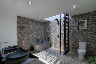 Spacious modern 2 BR villa private pool in Canggu - 1