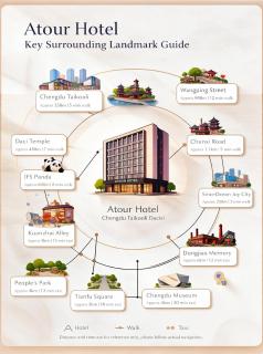 Atour Hotel Daci Temple Chengdu Taikoo Li - 9