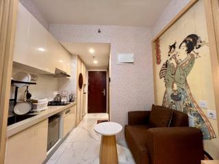 Sky House Apartment BSD with Smart TV 43 inch Near AEONmall, The Breeze, ICE BSD by Nagoya Japandi Style - 8