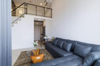 Rama9 Duplex Near Train Market RCA Free Pool Gym - 9