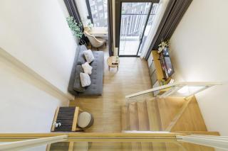 Rama9 Duplex Near Train Market RCA Free Pool Gym - 9
