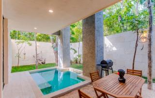Spacious 1BD Private Garden Private Pool BBQ Bikes - 0