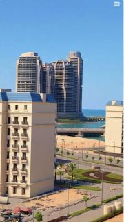 Luxury 2 Bedroom Chalet Latin District New Alamein Tower Lagoon Views شاليه فاخر غرفتين الحي اللاتيني العلمين الجديدة إطلالة على الأبراج واللاجون - 0