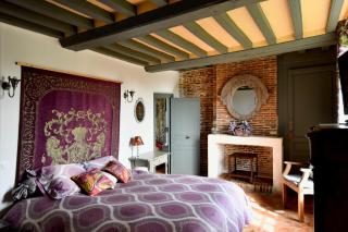 Manoir bleu et biches - 6