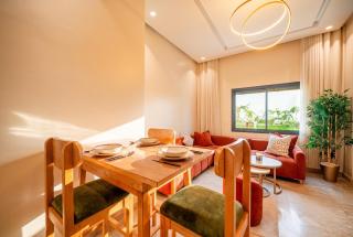 NEW Unique 1BR W, AC 5 Min to Hassan II - 7