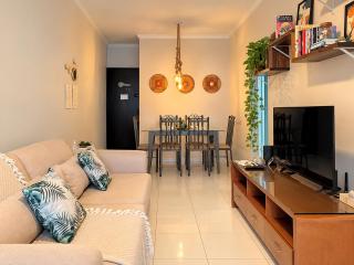 3qts, AR na suíte, Wi-Fi 280Mb a 500m Praia - Vitória - 2