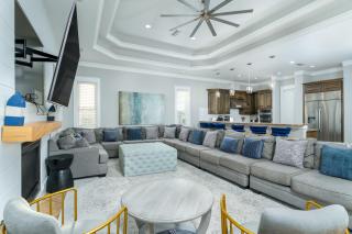 Sandy Heels: Luxury 6BR Crystal Beach Retreat with Gulf Views, Private Pool & Beach Walk - 9