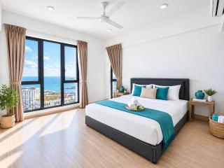 High Floor Family Seaview 3BR for 10 Bathtub & Sauna Jazz Suites Gurney - 9