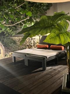 Jacuzzi privatif escapade romantique vue montagne - Bouyon - 8
