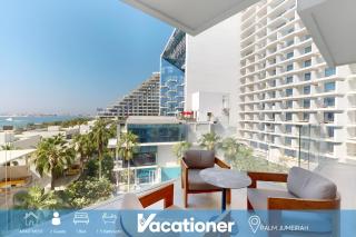 Vacationer Holiday Homes I Stunning 1 Bedroom with Sea View I Iconic FIVE Palm - 0