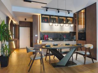 Luxury Panoramic Apartment Free Parking Fireplace - 7