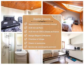 Duplex Charme - 20 min Paris & Proche Gare - 9