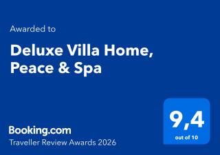 Deluxe Villa Home, Peace & Spa - 9