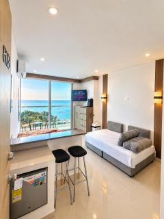 Aparta Suite Vista al Mar Rodadero Sur - 9