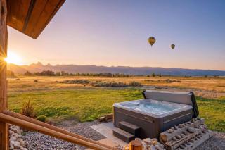 Stunning Log Cabin Teton Views Sauna & Hot Tub - 7