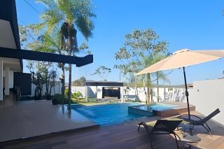Casa da Cascata, nova, piscina, vista, alto padrão - 4