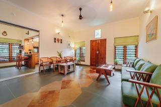 ELIVAAS Signature Pochan's Zen 3 BHK Heritage Home With Banquet, Kids' Play Area, Sit Out , Garden & Verandah - 1