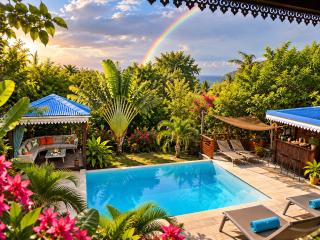 Gite et bungalow La Tortue Bleue Piscine & Malendure - 0