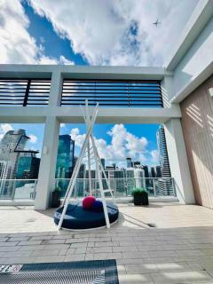 Miami HighFlr Corner 1bdr RftopPool FreeParking - Miami - 5