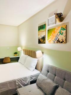 Green View frente Rio a 180m do Shop Riomar by Apê - 5