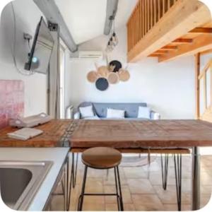 Grande terrasse CLIM parking privé SMART TV, local velos - 4