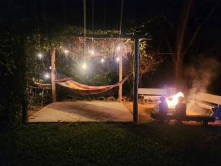 Refúgio da Paz! Sauna, Piscina, Pergolado e Fogueira - 5