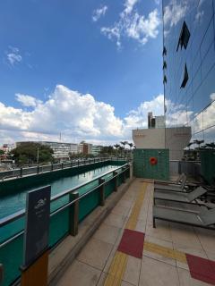 Flat Particular no Tryp - Piscina Aquecida - Estacionamento - Frente ao Shopping - TV - WIFI - Ar Cond - Serviço de Quarto - 7