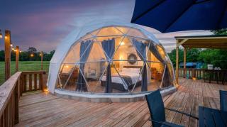 Serene Dome w Hot Tub in Broken Bow Sereni-Dome - 1