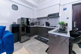 modern and luxury one bedroom apartment with swimming pool fully equipped gym children playing ground and amazing scenic views - 9