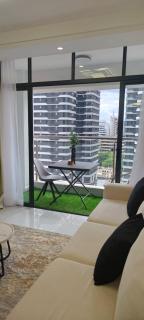 classy tastefully furnished executive two bedroom apartment with fully equipped gym ample parking space swimming pool children playing ground and amazing scenic views - 3