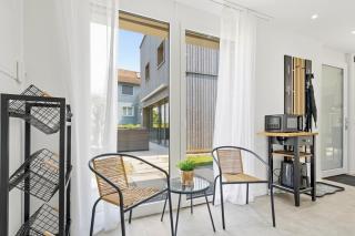 Ferienhausträume - ebenerdiges Bodensee Apartment mit Garten und großer Terrasse mit Grill - 9