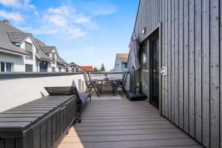 Ferienhausträume - Dachgeschoss Bodensee Apartment mit großer Dachterrasse - 5