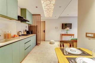 Keshava Praksa by Hireavilla - 1 & 2 BHK Apartments with Pool & Gym near Candolim Beach - 1