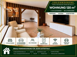 Ferienwohnung mit 2 Schlafzimmern - ideal für Monteure und Geschäftsreisende -  - 4