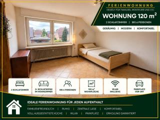 Ferienwohnung mit 2 Schlafzimmern - ideal für Monteure und Geschäftsreisende -  - 2