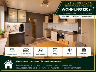 Ferienwohnung mit 2 Schlafzimmern - ideal für Monteure und Geschäftsreisende -  - 1
