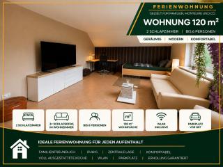 Ferienwohnung mit 2 Schlafzimmern - ideal für Monteure und Geschäftsreisende -  - 0