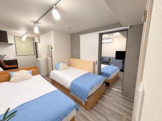 Cloud Stay Honancho - 2 Connecting Rooms with 2 Bathrooms and 2 Kitchens - 0