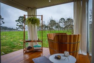 Casa Di Legno Cabana com Spa, Ofurô e Vista para as Montanhas - 5