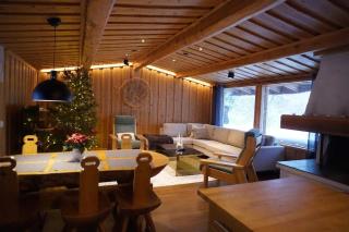 Private log villa by the Ivalo River - 1