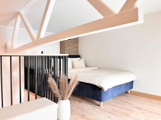 Romantic Riverside Loft with Two-Level Layout - 8