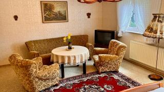 Vintage Ferienhaus mit Außensauna direkt am Wald inklusive riesigem Garten für bis zu 7 Personen AUF DEM HEIDCHEN - 4