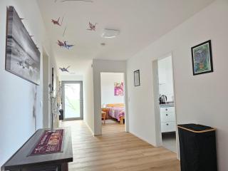 Ferienwohnung Rheinfelden Eichsel mit großer Terrasse und Schweizblick - 9