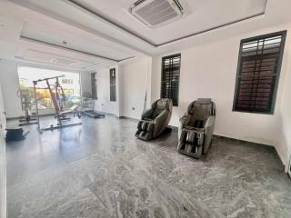 Swimming pool /Gym/ Airport view/ 1B apartment - 7