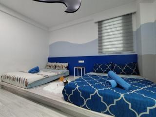 reSTARY - SuperHero, Sutera Avenue Infinity Pool - Imago Opposite - KK City- 4BR,12Pax 来沙旅 英雄主题公寓 - 无边际日落海景泳池 - Imago商场对面 - KK市中心 - 4房12人 - 3